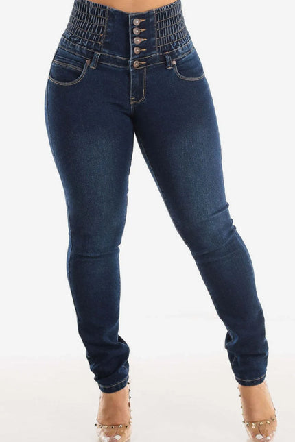 High Waist Skinny Hip Lifting Jeans