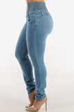 High Waist Skinny Hip Lifting Jeans