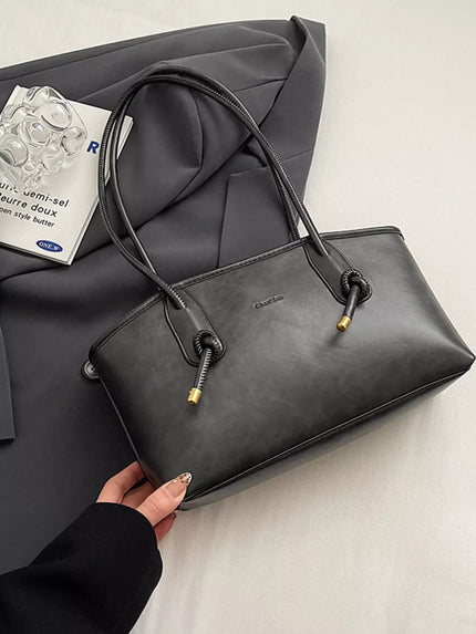Vintage Style Medium PU Leather Shoulder Bag