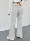 High Waisted Flare Leg Pants